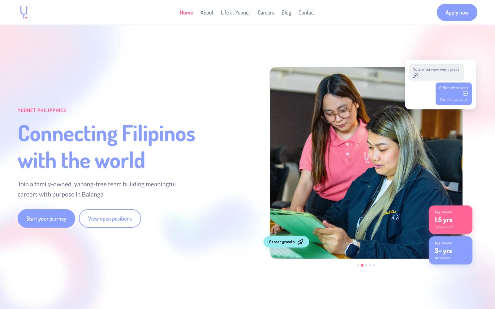 Yoonet PH website