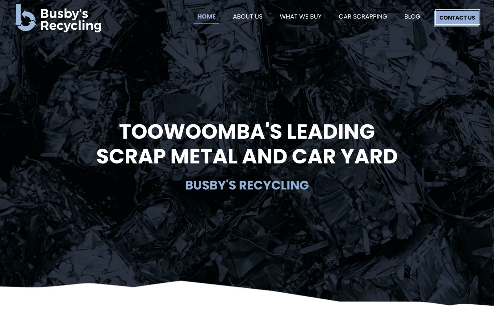 Busby's Recycling website