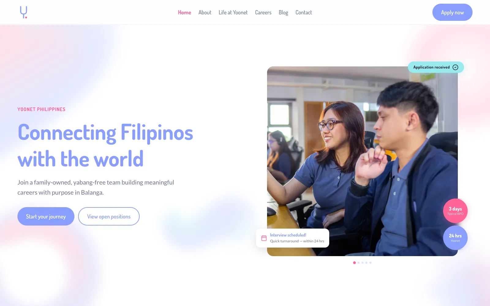 Yoonet PH website