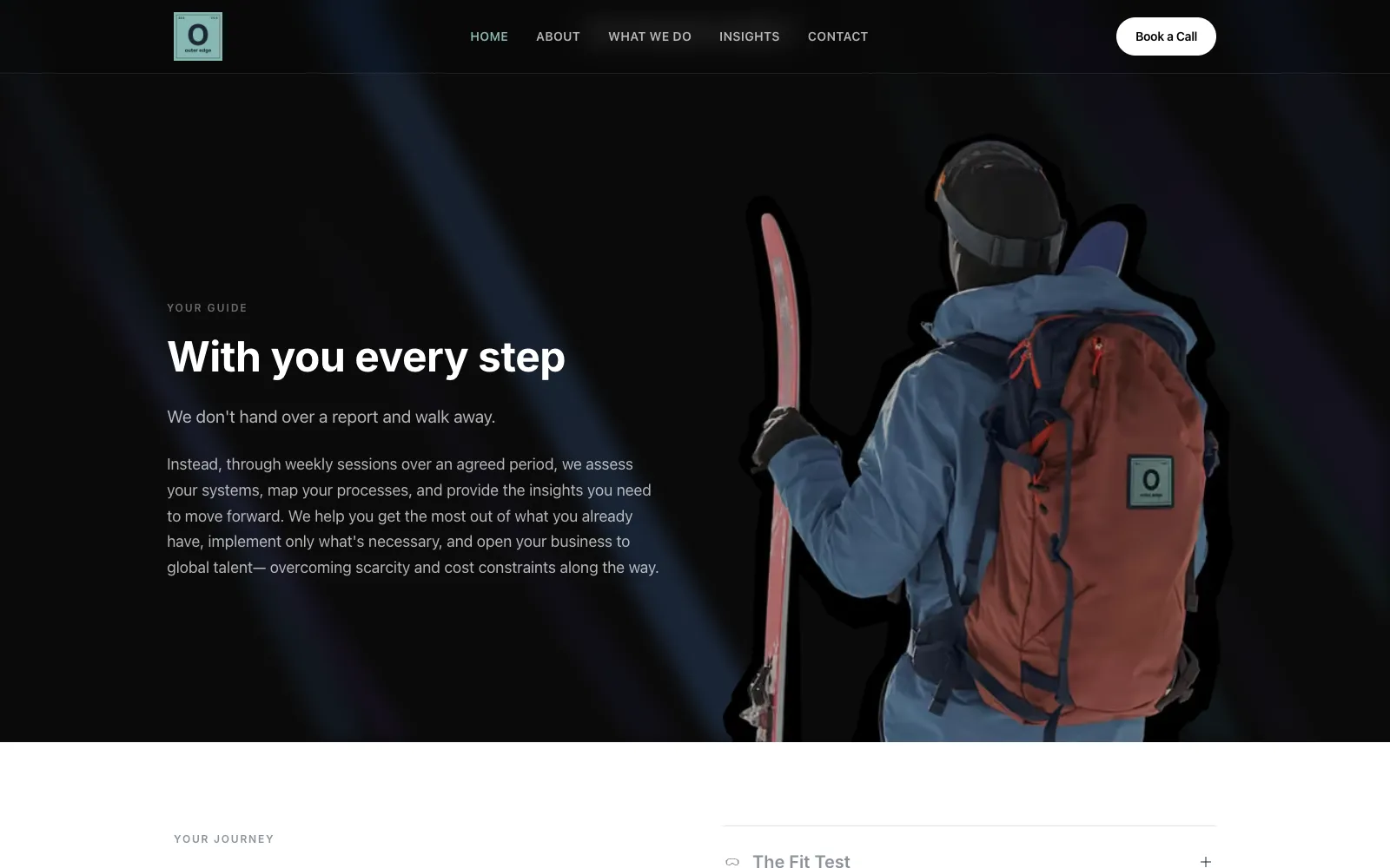 Outer Edge website