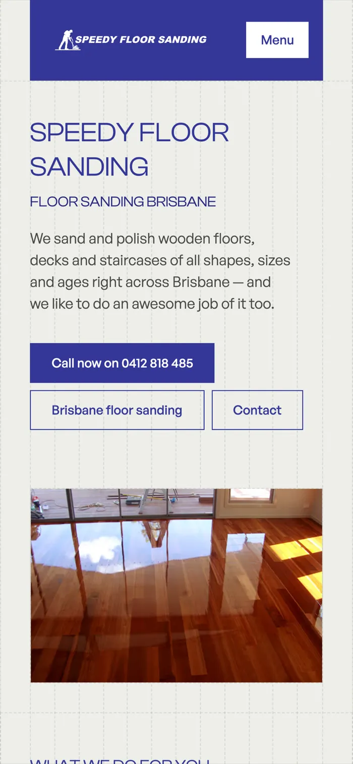 Speedy Floor Sanding — mobile