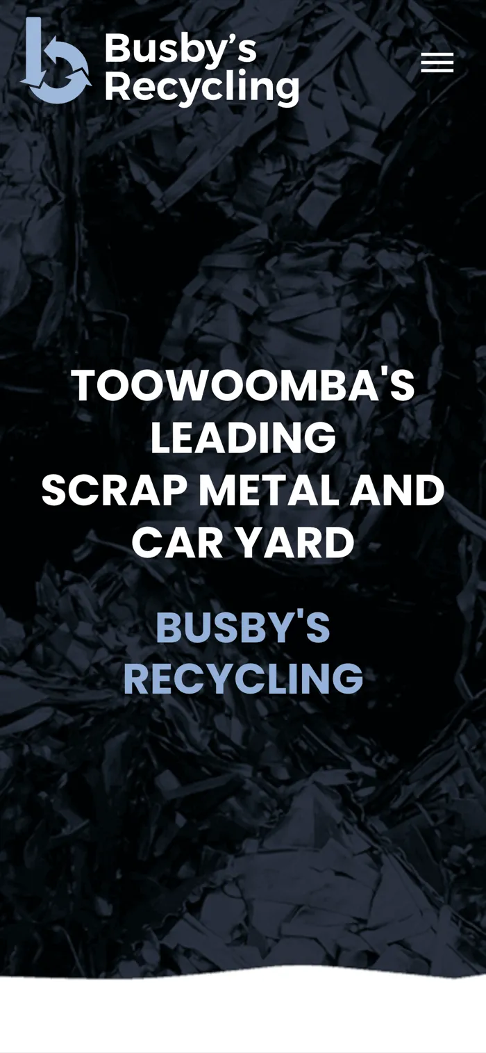 Busby's Recycling — mobile