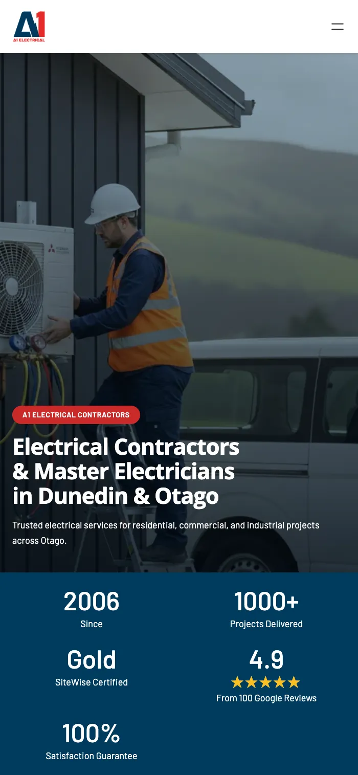 A1 Electrical Contractors mobile